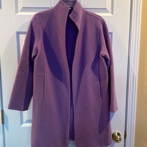 Eileen Fisher Open Jacket/Coat Light Plum/Purple Sz Petite S